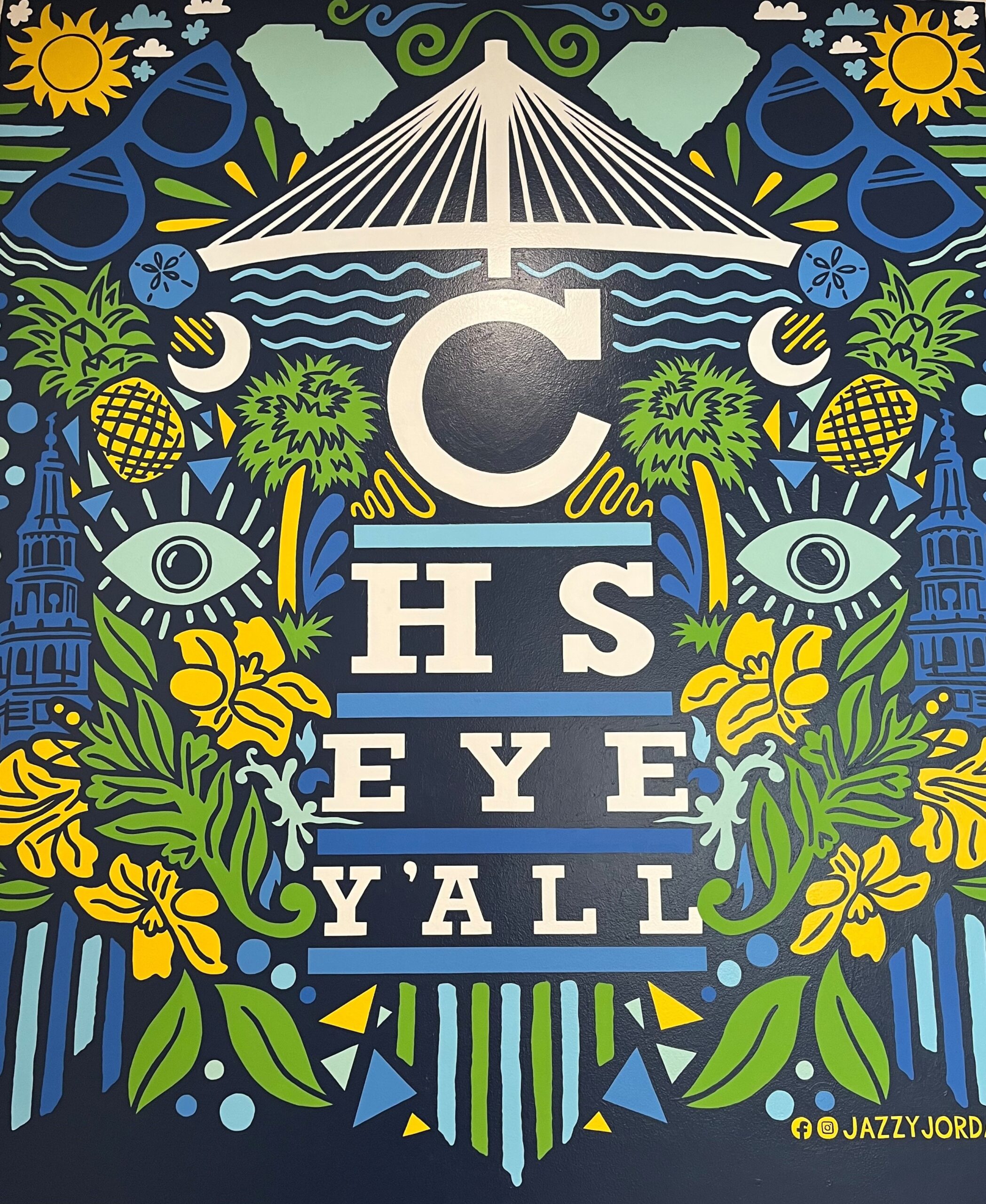 Charleston Eye Mural1 Charleston Eye Mural1
